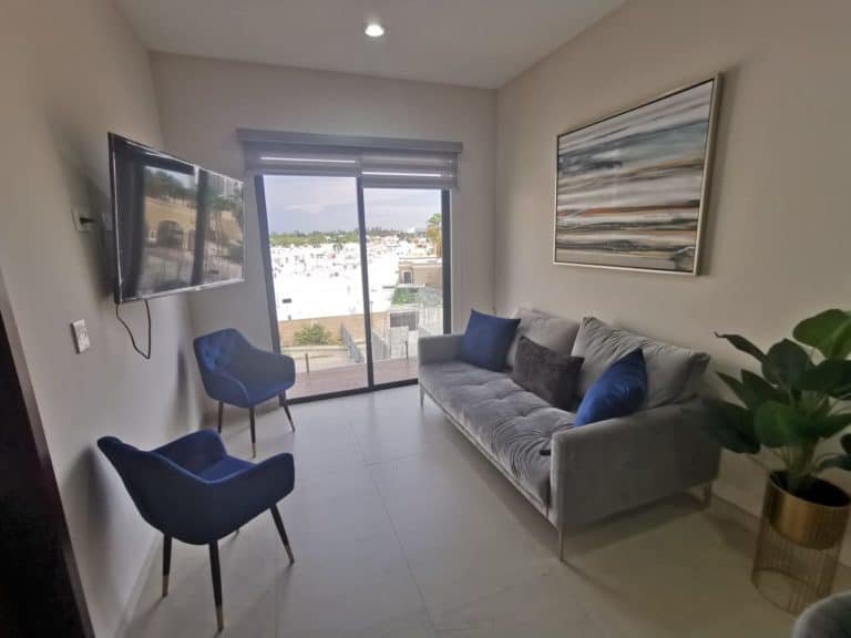 Santorini 302 Living room 2