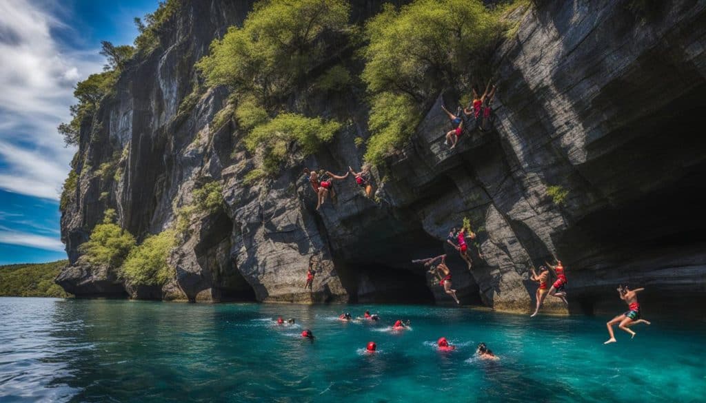 Mazatlan cliff diving