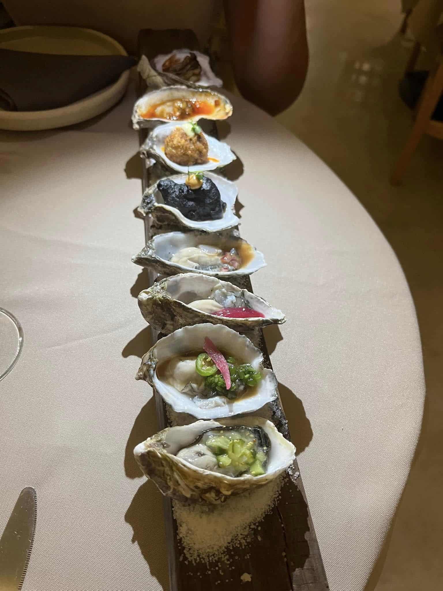 Oyster Tasting Platter