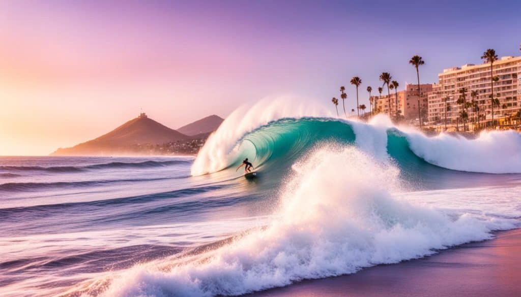 surfing beaches in Mazatlan