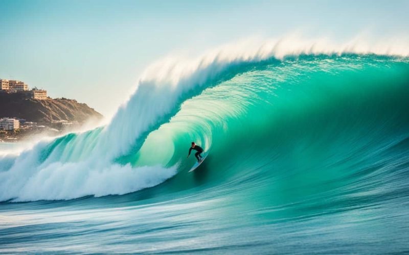 surfing in Mazatlan